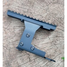 Боковий кронштейн з планкой пікатіні для АК-серії. Кріплення для встановлення прицілу автомат Калашникова