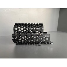 Цівка для АКС-74У металева з планками пікатіні. Стальна міцна цівка АКСУ, Вулкан ТК