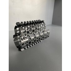 Цівка для АКС-74У металева з планками пікатіні. Стальна міцна цівка АКСУ, Вулкан ТК