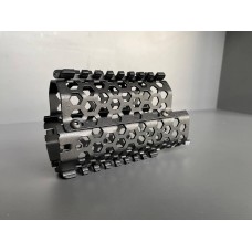 Цівка для АКС-74У металева з планками пікатіні. Стальна міцна цівка АКСУ, Вулкан ТК