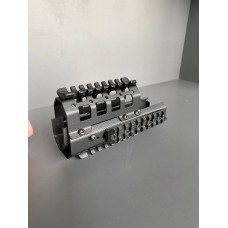 Цівка до АК-серії металева з планами пікатіні. Стальна цівка міцна АК-74, АКМ, АКС, АКМС, АК-47, Сайга