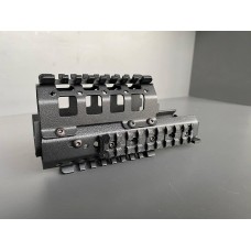 Цівка до АК-серії металева з планами пікатіні. Стальна цівка міцна АК-74, АКМ, АКС, АКМС, АК-47, Сайга