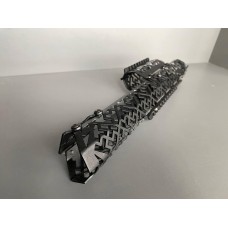 Довга металева цівка з планками пікатіні до АК-серії. Сталева серії «Вишиванка».