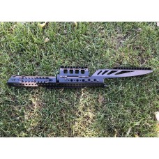 Довга металева цівка-квадрейл з планками пікатіні до АК-серії. Кріплення для прицілу, Сталева цівка серії «Квадрейл».