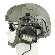 Навушники активні EARMOR M31H, тактичні з кріпленням на шолом