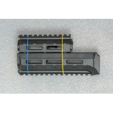 Цівка DLG Tactical полімерна з планками пікатіні до АК-серії. Жаростійка міцна цівка АК-74 АКМ Калашникова