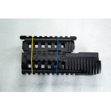 Цівка полімерна з планками пікатіні до АК-серії. Жаростійка міцна цівка АК-74 АКМ Калашникова