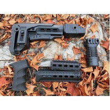 Комплект обвісу DLG Tactical до АК-74 АКМ. Якісний тюнинг з міцного армованого полімеру