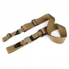 Ремінь трьохточковий тактичний койот. 3-х точка ремінь для автомату АК-74, АКМ, АКС, АКСУ, РПК, AR-15