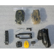 Комплект тюнингу до АК -серії. Обвіс до автомата Калашникова (ремінь 3т, тильник, буфер, тромікс, шахта, кнопка.....)