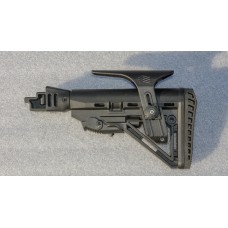 Телескопічний не складний приклад з компенсатором до АК-серії. Без люфта, з підщічником та влаштованим компенсатором віддачі