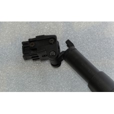 Телескопічний складний приклад з компенсатором віддачі до АК-серії. Адаптер DLG без люфта, з підщічником