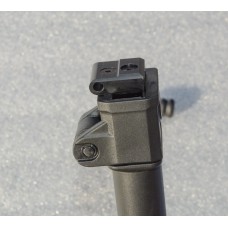 Телескопічний складний приклад з компенсатором віддачі до АКС, АКСУ. Адаптер DLG без люфта, з підщічником