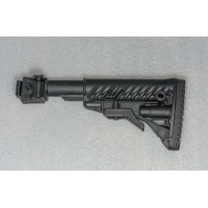 Телескопічний приклад Fab Defense GLR-16 (оригінал) до АКС, АКСУ. Адаптер DLG, топ якість, без люфта. Кріплення для ременя антабки