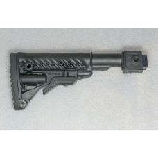 Телескопічний приклад Fab Defense GLR-16 (оригінал) до АКС, АКСУ. Адаптер DLG, топ якість, без люфта. Кріплення для ременя антабки