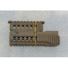 Комплект повного обвісу койот АК, адаптери на вибір АКС, АКМ, АК-74. Приклад складний глушник кришка пікатіні рукоятка модифікован