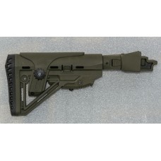 Комплект обвісу з дрібним тюнингом АК, адаптери на вибір АКС, АКМ, АК-74. Приклад складний, цівка пікатіні, рукоятка модифікована