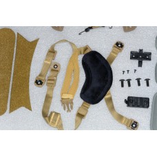 Комплект навісу на тактичну каску шолом FAST. Підвісна система, подушки, рельси, шрауд