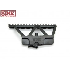 Низькопрофільний швидкознімний боковий кронштейн МЕ з планкою пікатіні для кріплення прицілів до АК, АКС, АКМ, Сайга