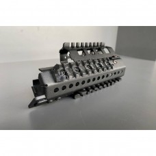 Комплект цівка + ручка складна + кронштейн з планкой пікатіні для АК-74, АКМ, АКС, АКМС, Сайга