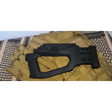 Телескопічний приклад Сокіл з підщічником для АК-74, АКМ, АКС, АКМС, Сайга