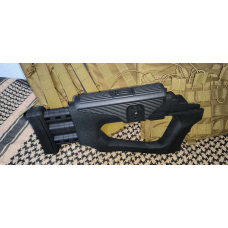 Телескопічний приклад Сокіл з підщічником для АК-74, АКМ, АКС, АКМС, Сайга