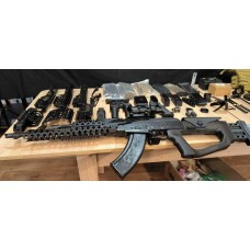 Телескопічний приклад Сокіл з підщічником для АК-74, АКМ, АКС, АКМС, Сайга