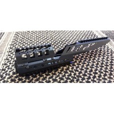 Цівка коротка для АК-серії з кронштейном під оптику з планкой пікатіні. Для АК-74, АКМ, АКС, АКМС, Сайга