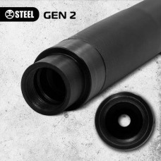 Саундмодератор Steel Gen 2 для АК та AR серії, калібр 5.45 5.56 7.62 .223 .308