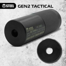 Саундмодератор, глушник Steel TACTICAL GEN2 для АК та AR серії, калібр 5.45 5.56 .223 7.62 та інші