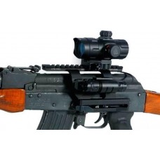 Швидкознімна база кріплення Leapers UTG PRO для АК-серії. Weaver/Picatinny