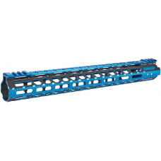 Цівка Leapers UTG PRO Ultra Slim15" для AR15. M-LOK. Black/Blue