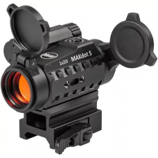 Приціл коліматорний MAKdot S 1x20 з точкою 2 MOA. Weaver/Picatinny
