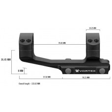 Моноблок Vortex Viper Extended Cantilever. d - 34 мм. High. Weaver/Picatinny