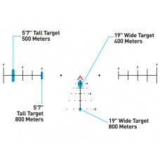 Приціл Primary Arms SLx 1-6×24 SFP сітка ACSS Aurora 5.56/.308 Meter з підсвічуванням