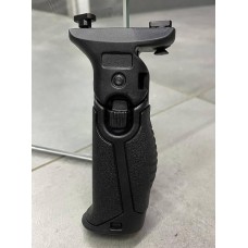 Рукоятка перенесення вогню передня DLG Tactical, складна, чорна, установка на M-LOK