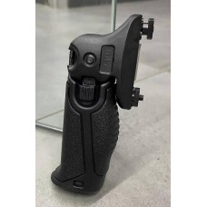 Рукоятка перенесення вогню передня DLG Tactical, складна, чорна, установка на M-LOK