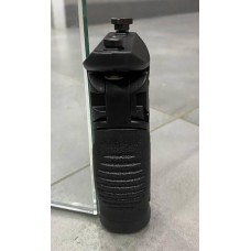 Рукоятка перенесення вогню передня DLG Tactical, складна, чорна, установка на M-LOK