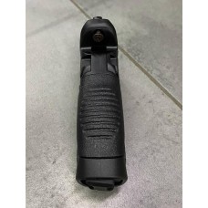 Рукоятка перенесення вогню передня DLG Tactical, складна, чорна, установка на M-LOK