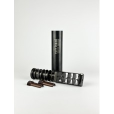 Глушник розбірний ПБС "DQ" GROT 5.56 для AR-серії. Калібр 5.56 Бойовий глушник AR-10, AR-15