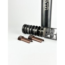 Глушник розбірний ПБС "DQ" GROT 5.56 для AR-серії. Калібр 5.56 Бойовий глушник AR-10, AR-15