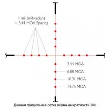 Приціл оптичний Hawke Vantage 3-9х40 сітка Mil Dot з підсвічуванням