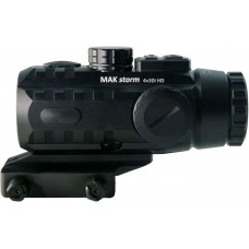 Приціл призматичний MAK MAKstorm 4x30i HD. Picatinny/Weaver