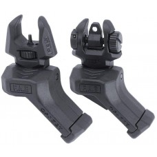 Цілик і мушка FAB Defense FRBS OFFSET 45 градусів. Колір - чорний