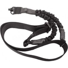 Ремінь рушничний Leapers Bungee 1-точечный з QD-антабками.