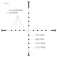 Приціл оптичний Hawke Vantage 3-9x40 сітка Mil-Dot