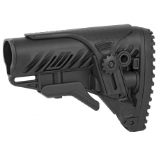 Приклад FAB Defense GLR-16 CP із регульованою щокою для AR15/M16. Black