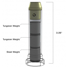 Буфер віддачі Leapers H2 (важкий) UTG для AR-15/M4/M16