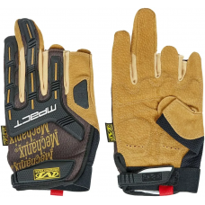 Перчатки Mechanix M-Pact Framer Leather Brown