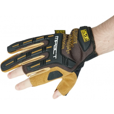 Перчатки Mechanix M-Pact Framer Leather Brown